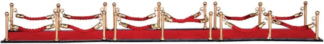 Lemax Red Carpet Kerstaccessoire - Rood