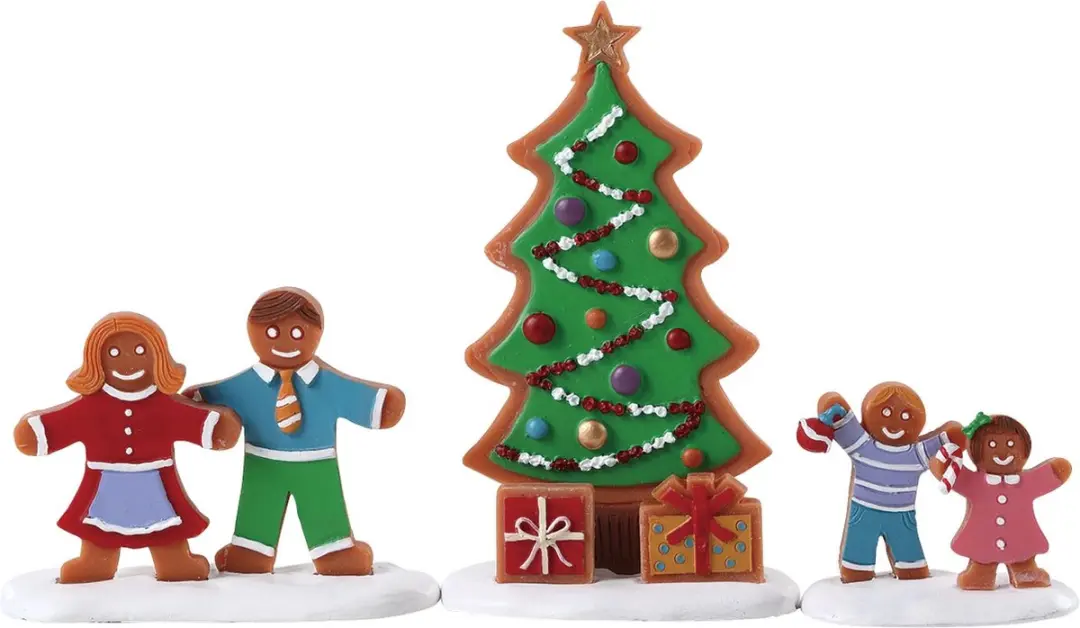 Lemax Decorating The Tree