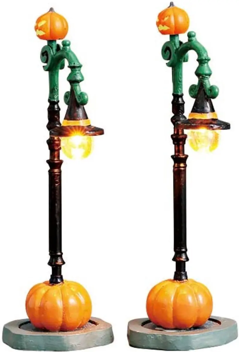 Lemax Witch Pumpkin Patch Kersthuisjes