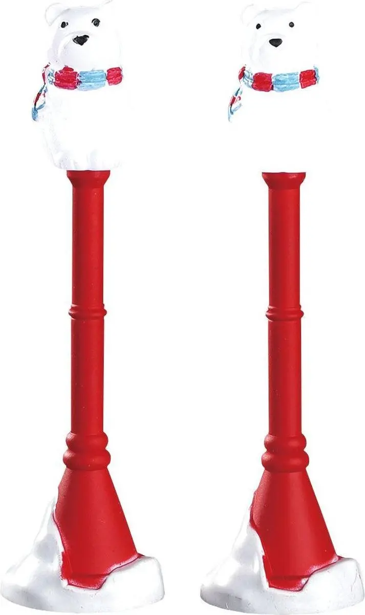 Lemax Polar Bear Street Lamp