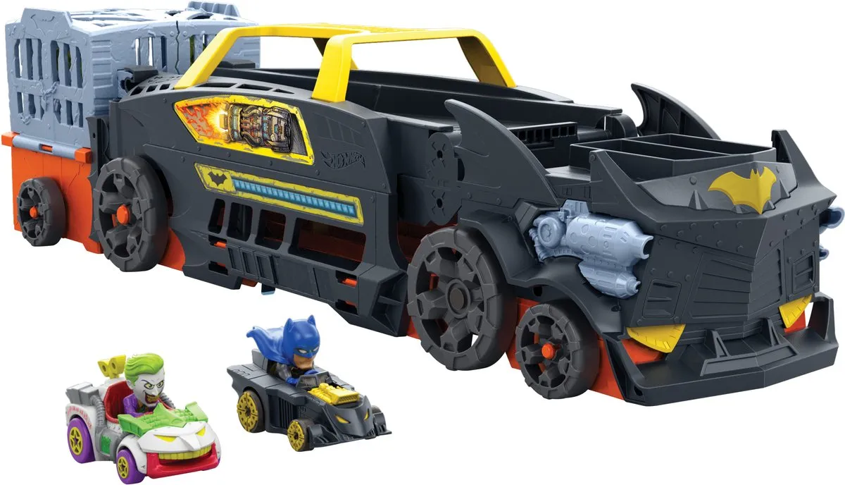 Hot Wheels Racer Verse Raveverse Batmans Ontsnappingsachtervolging - 3 Baandelen - Meerkleurig