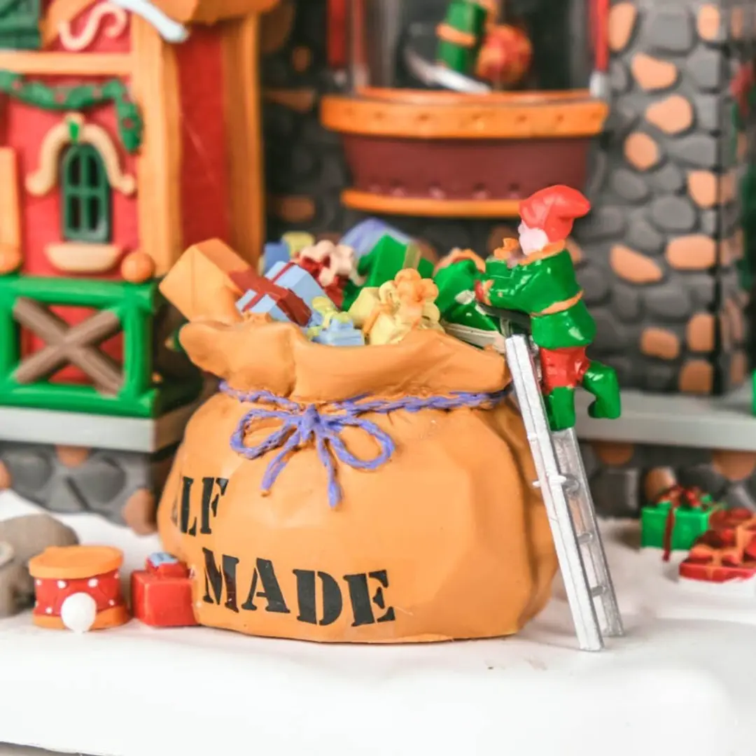 Lemax Elf Made Toy Factory Kerstdorp - Met verlichting - 4.5V