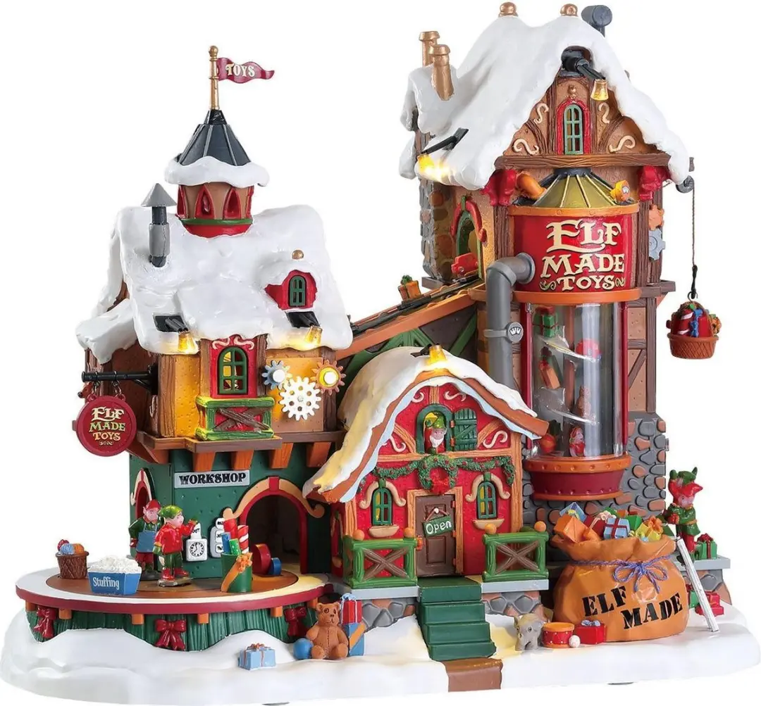 Lemax Elf Made Toy Factory Kerstdorp