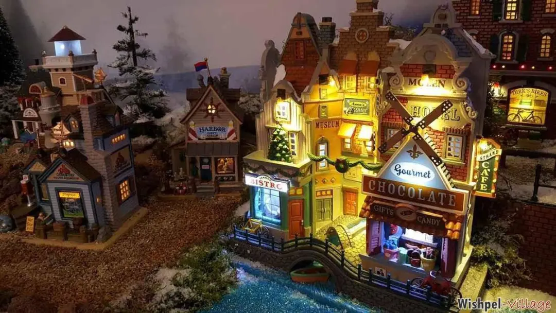 Lemax Seaside Christmas Verlicht Gebouw - Neutral - afbeelding 4 van 5
