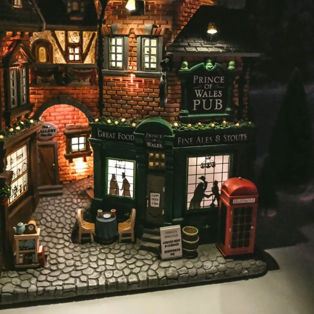 Lemax English Lane Kersthuisjes & Kerstdorpen - Meerkleurig