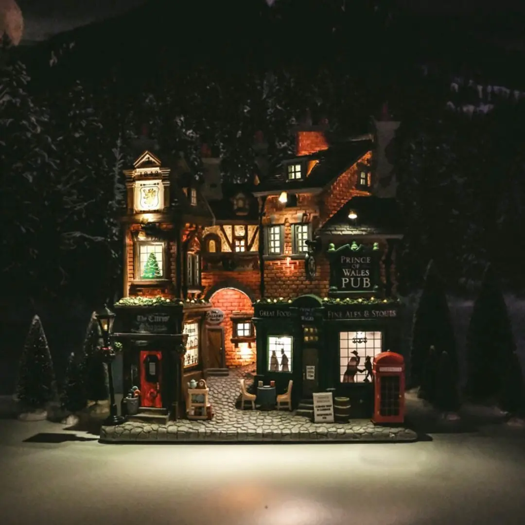 Lemax English Lane Kersthuisjes & Kerstdorpen - Meerkleurig