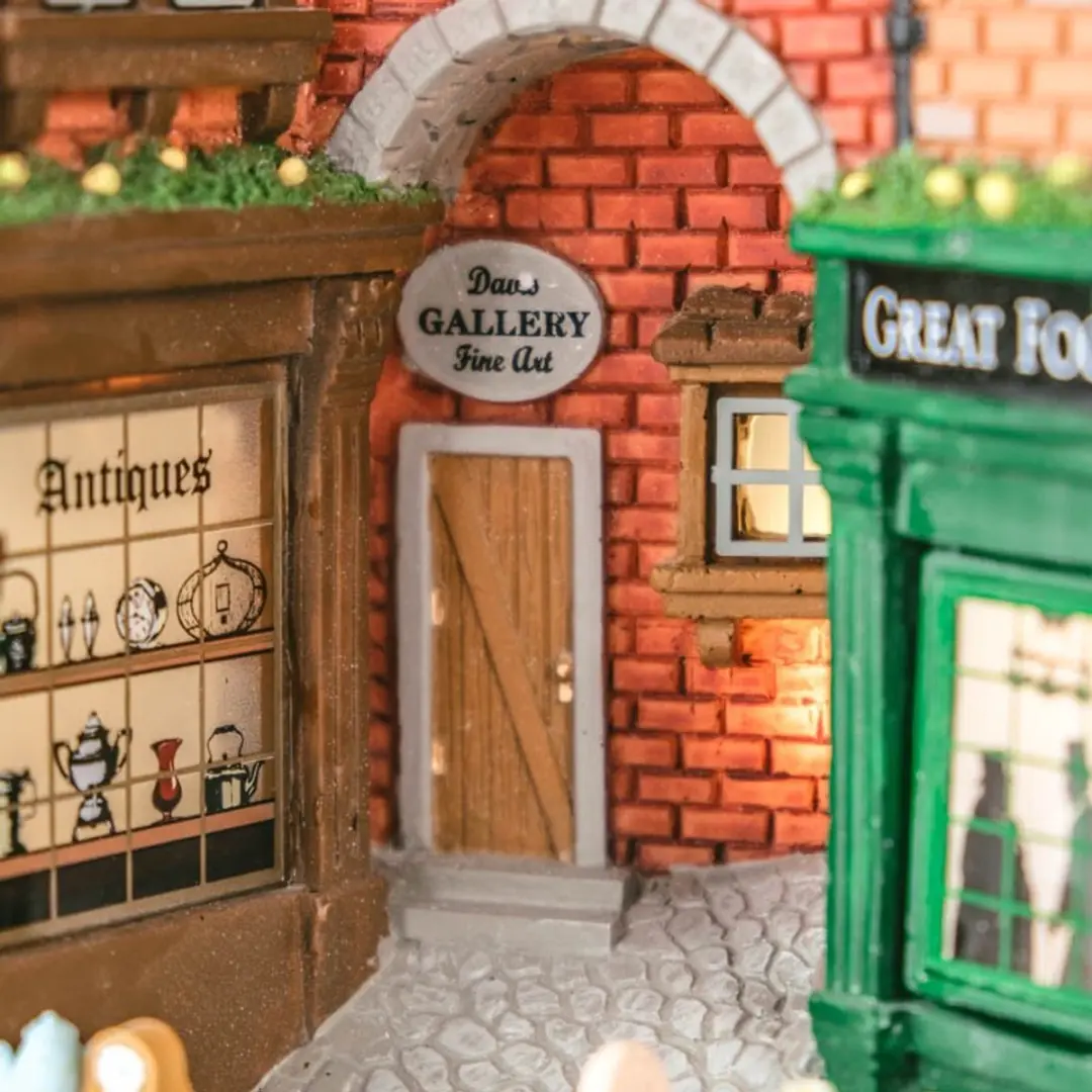 Lemax English Lane Kersthuisjes & Kerstdorpen - Meerkleurig