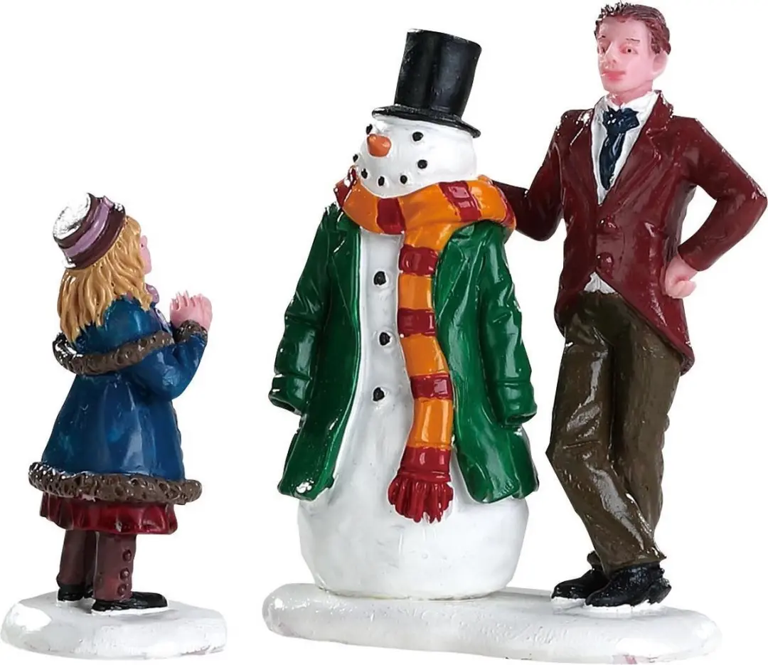 Lemax Dad's Snowman Set