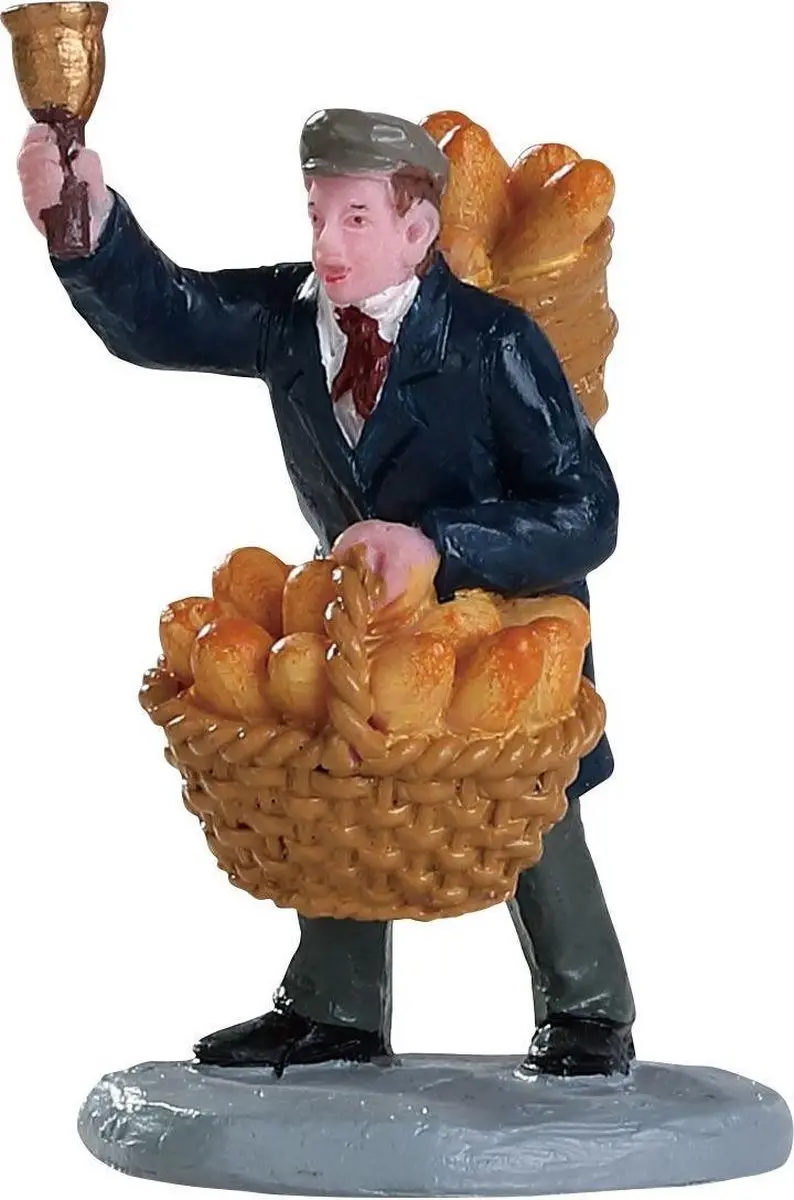 Lemax Bread Peddler Kersthuisje