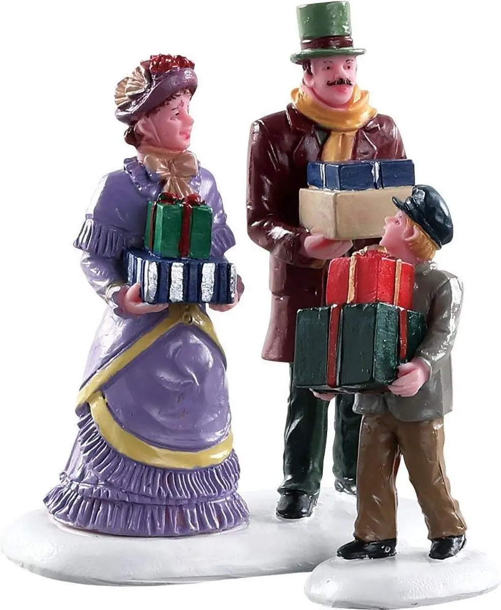 Lemax Walking Family