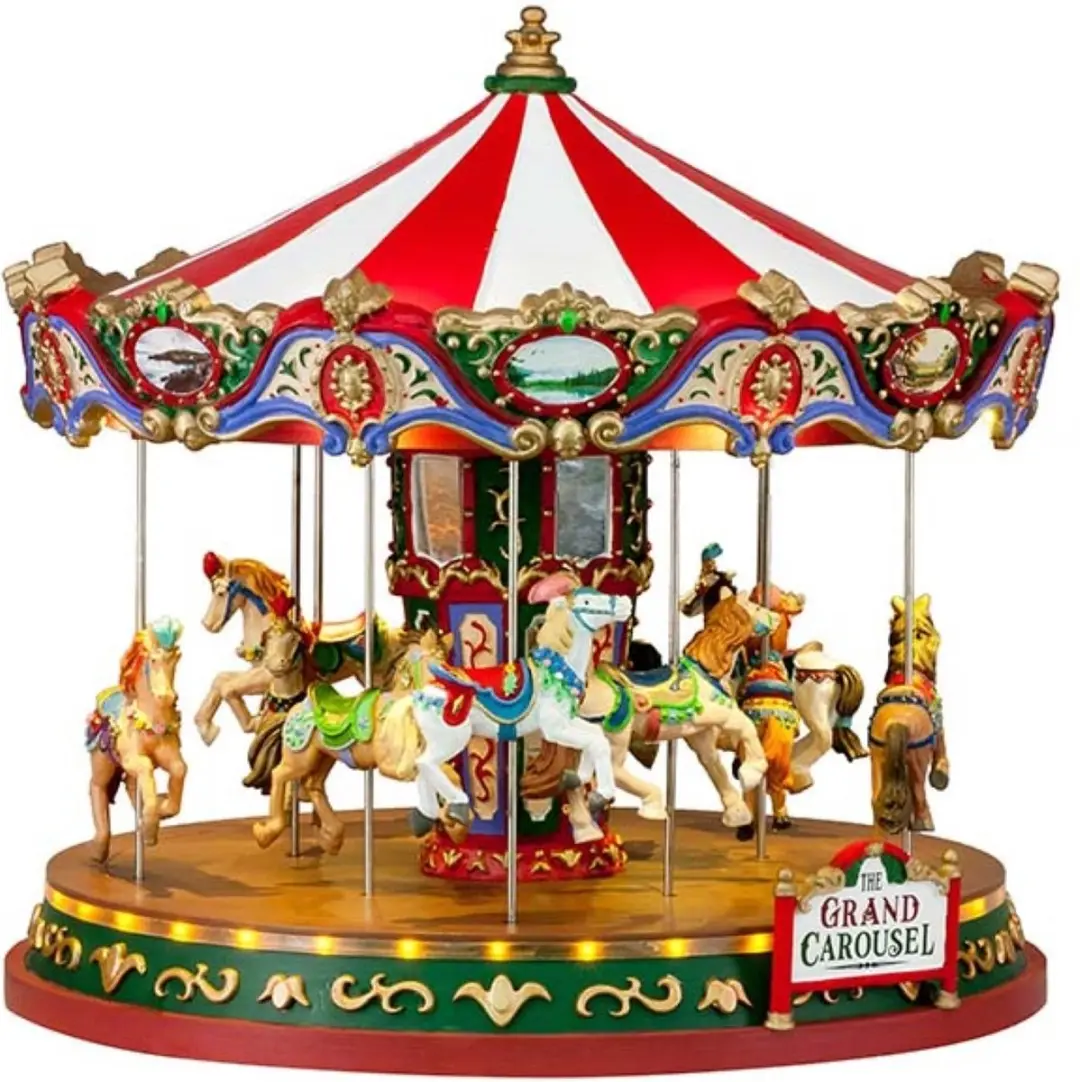 Lemax Kerstdorp The Grand Carousel - 4.5V - afbeelding 6 van 6
