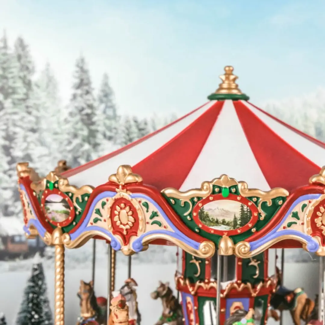 Lemax Kerstdorp The Grand Carousel - 4.5V