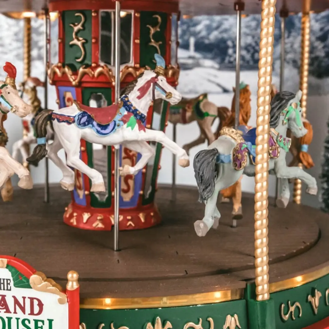 Lemax Kerstdorp The Grand Carousel - 4.5V