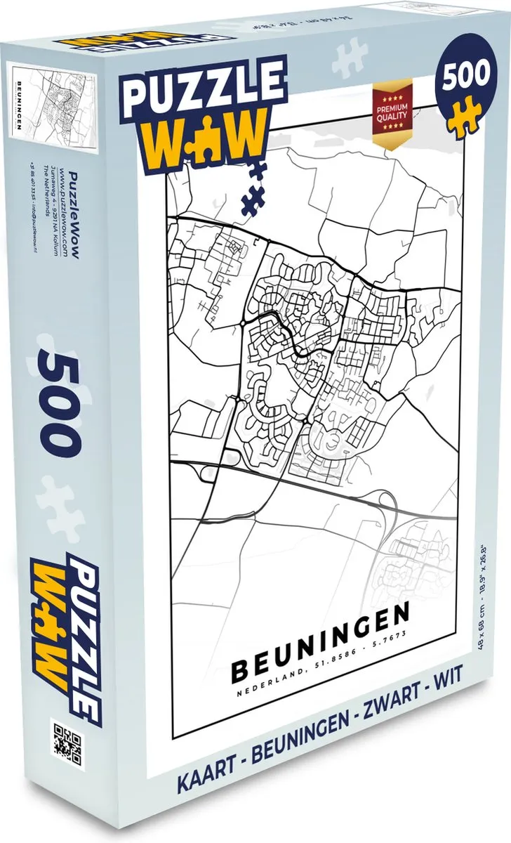 PuzzleWow Beuningen Legpuzzel 500 Stuks
