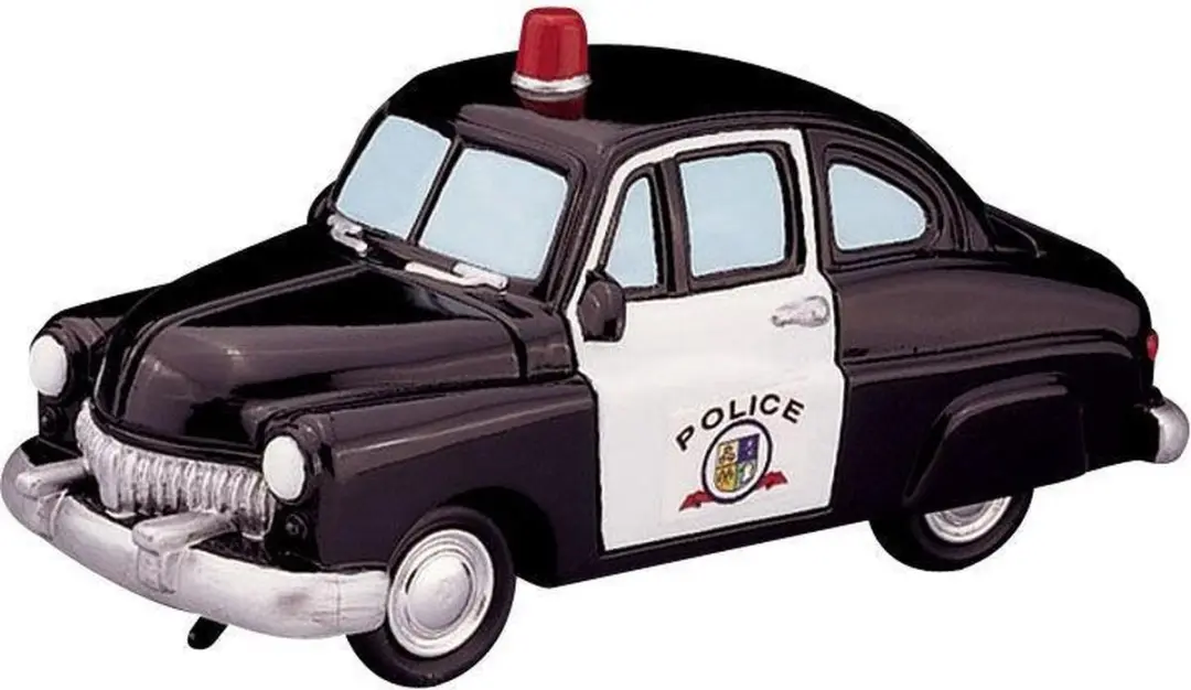 Lemax Police Squad Car Kersthuisje