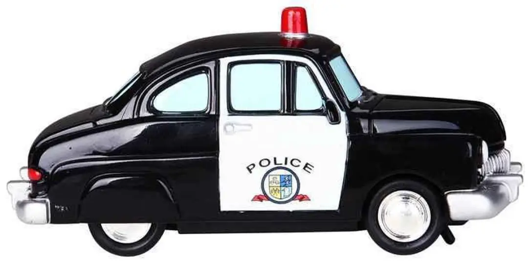 Lemax Police Squad Car Kersthuisje