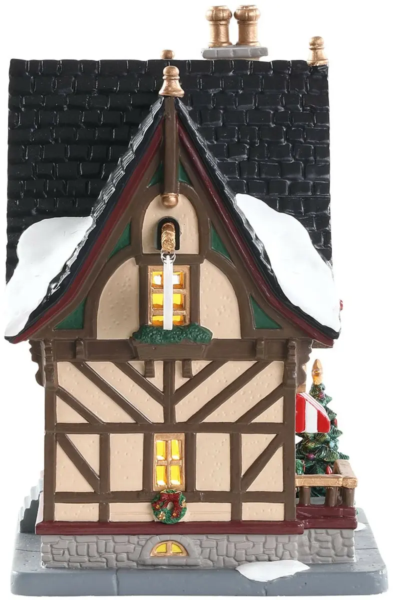 Lemax The Christmas Cubby Verlicht Gebouw