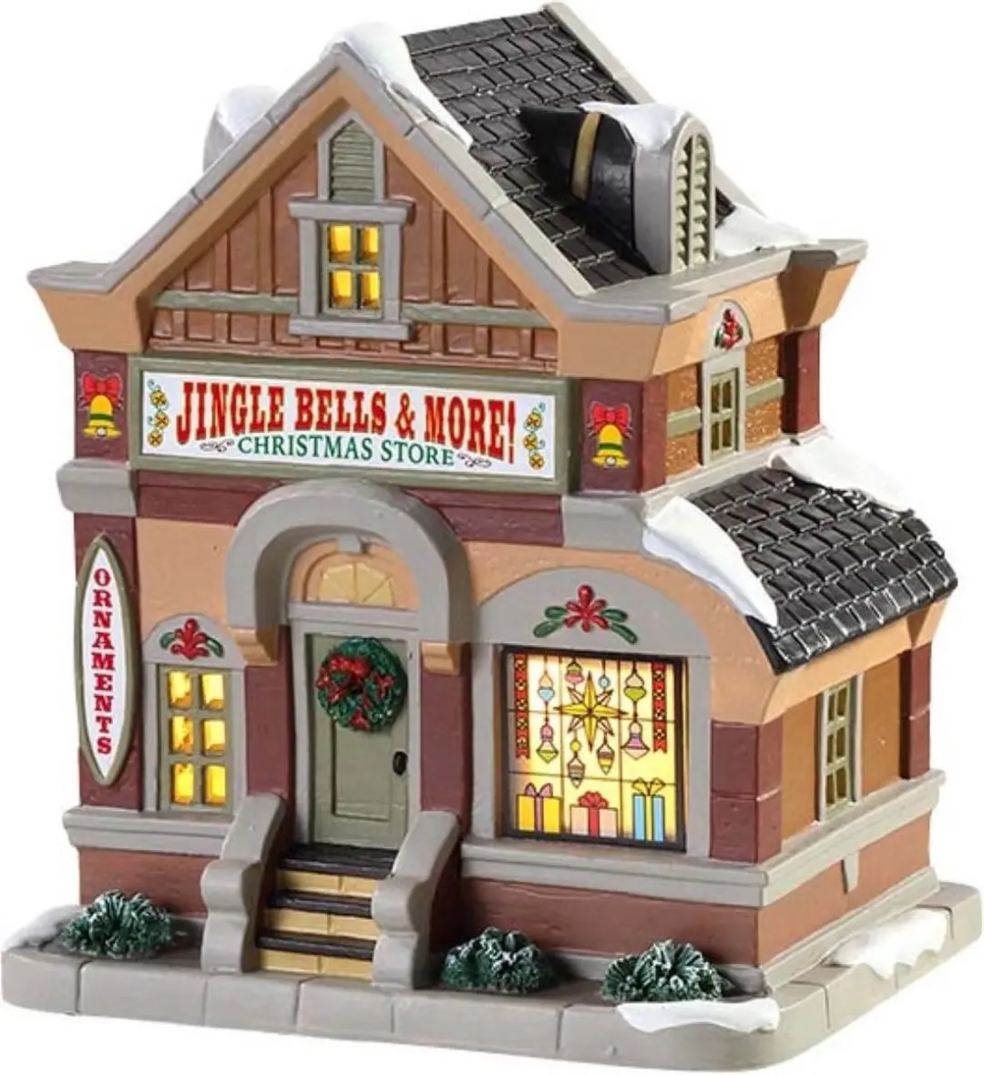 Lemax The Christmas Cubby Verlicht Gebouw - Meerkleurig