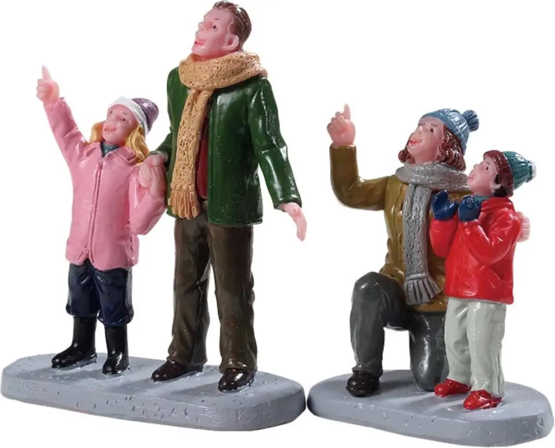 Lemax 'People Admiring Fireworks' Figuur