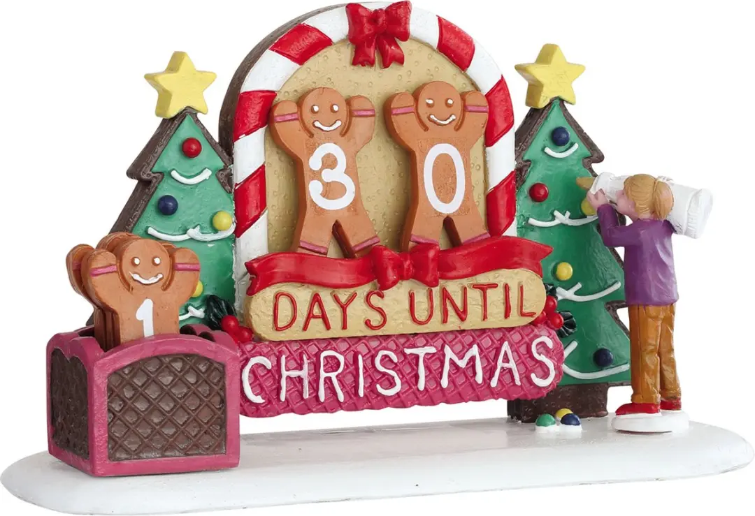 Lemax Gingerbread Countdown Kersthuisje