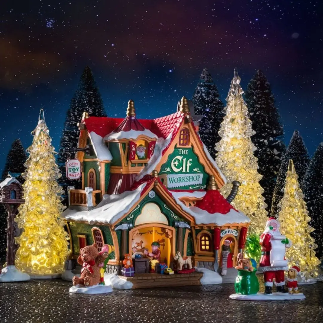 Lemax Crystal Lighted Tree - 3 Kleurenwissel - Groot