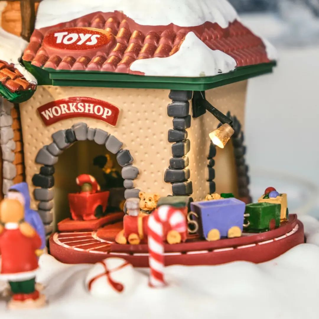 Lemax Kringle's Cottage Kersthuisje - Verlicht met Geluid - afbeelding 4 van 6