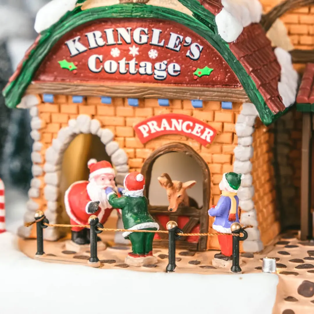 Lemax Kringle's Cottage Kersthuisje - Verlicht met Geluid - afbeelding 5 van 6