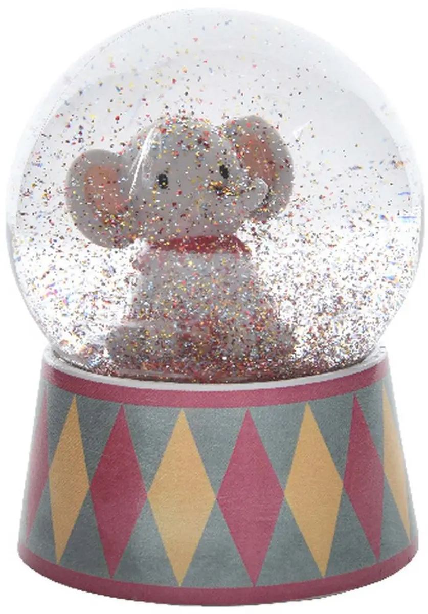 Kaemingk sneeuwbol olifant Ø 6,5 cm