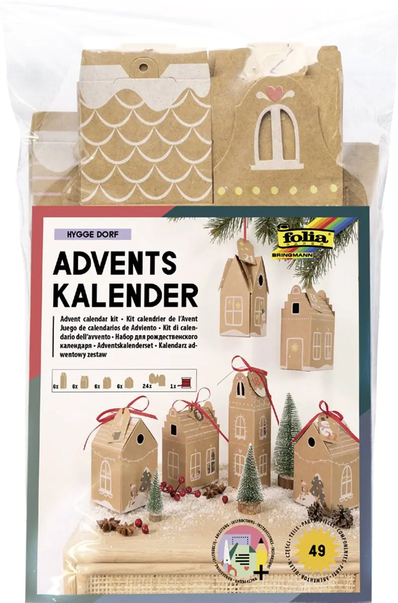 Kerstserie 'Hyggekampje', 49-delig
