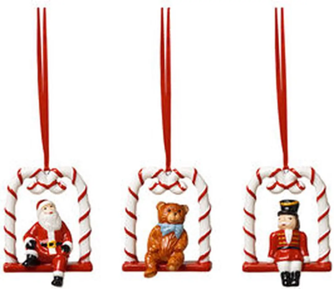 Villeroy & Boch Nostalgic Ornaments Schommel 3 Stuks