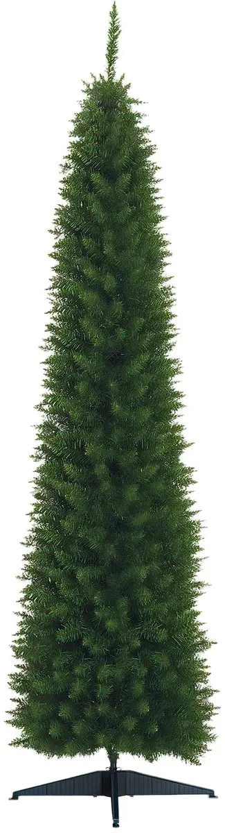 HOMCOM Chirstmas Tree PVC, Kunststof Ø 60 x H210 cm Groen