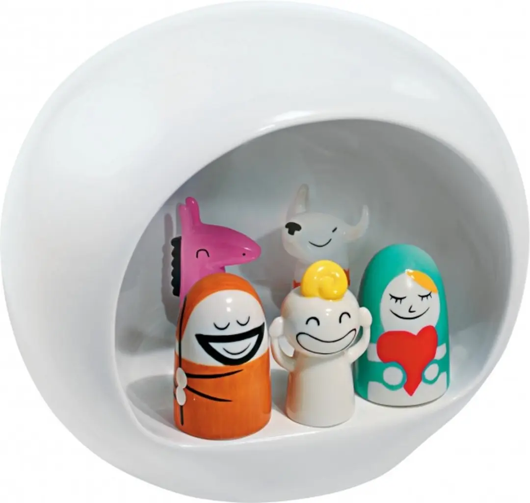 Alessi Presepe Kerststal Porselein