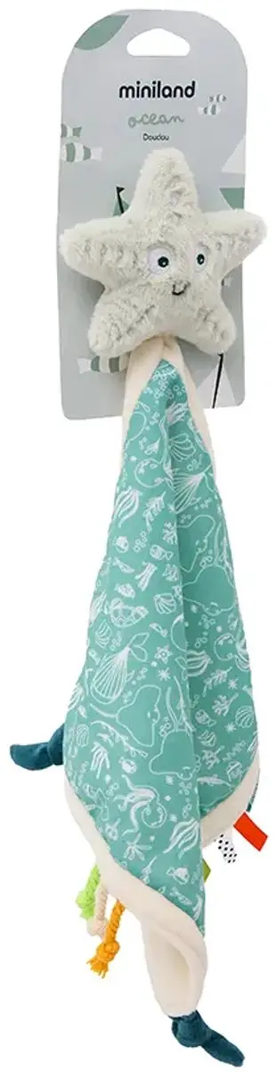 Miniland Oceanic Doudou Blauw Kinderen