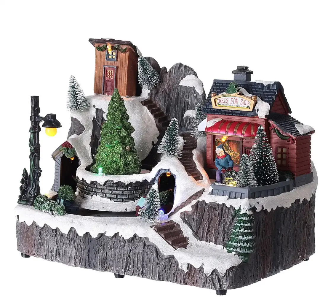 Lumineo Christmas Village boomwinkel