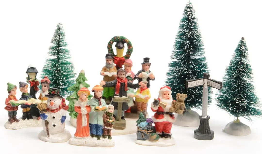 Kerstdorp Straatfiguren