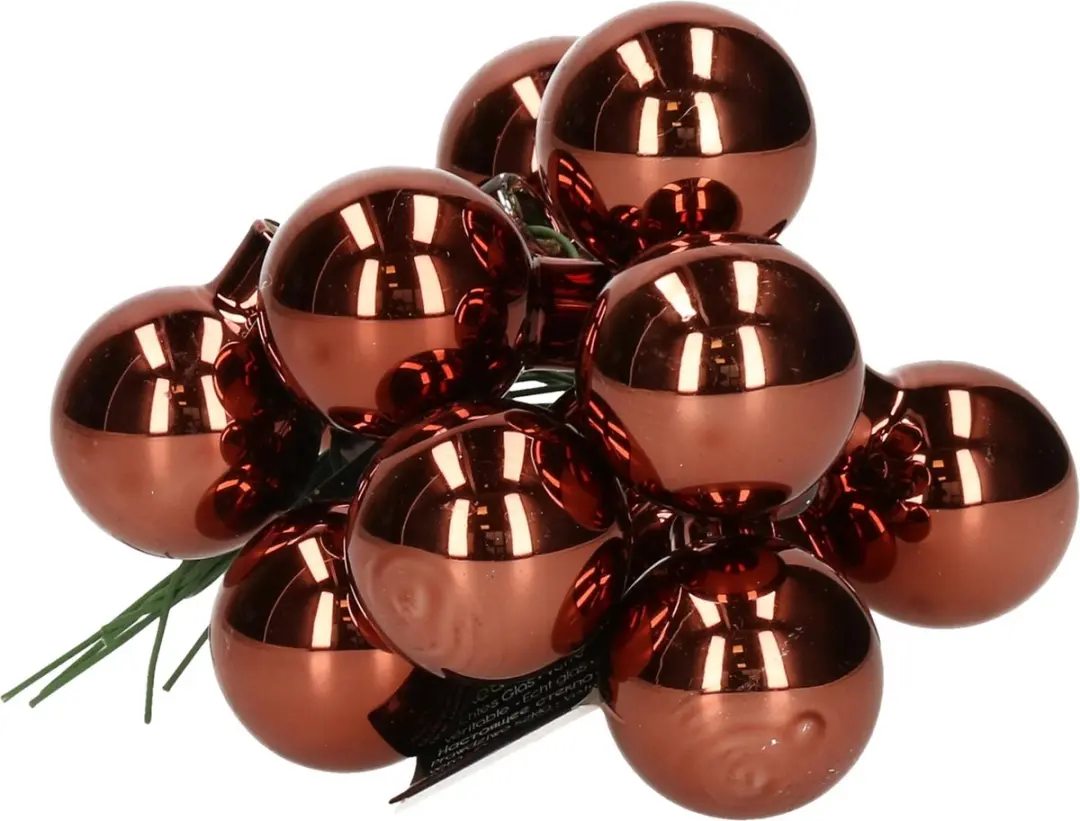 Decoris mini kerstballetjes op stekers