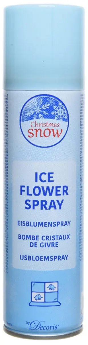 Decoris IJsbloemen sneeuwspray