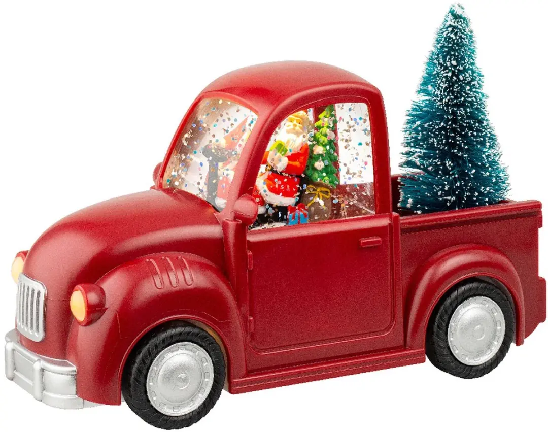 Luxe sneeuwbol auto