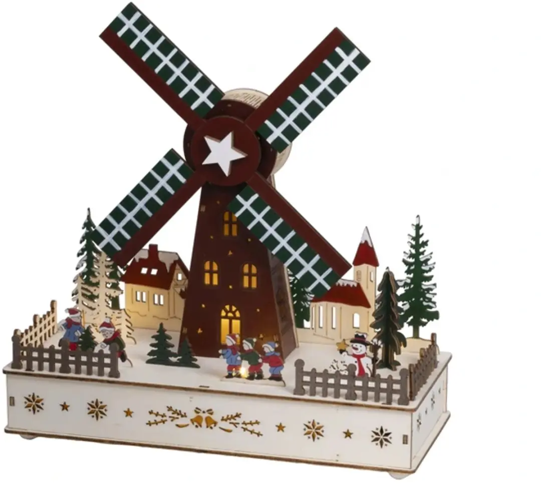 Led scenery l12b28h29.5cm-8l wwit
