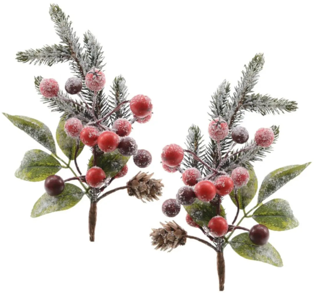 Kerststukje instekertjes