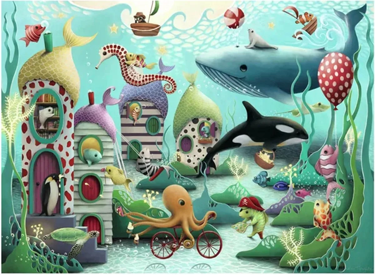 Ravensburger Magische Onderwaterwereld Legpuzzel 100 Stuks - 129720