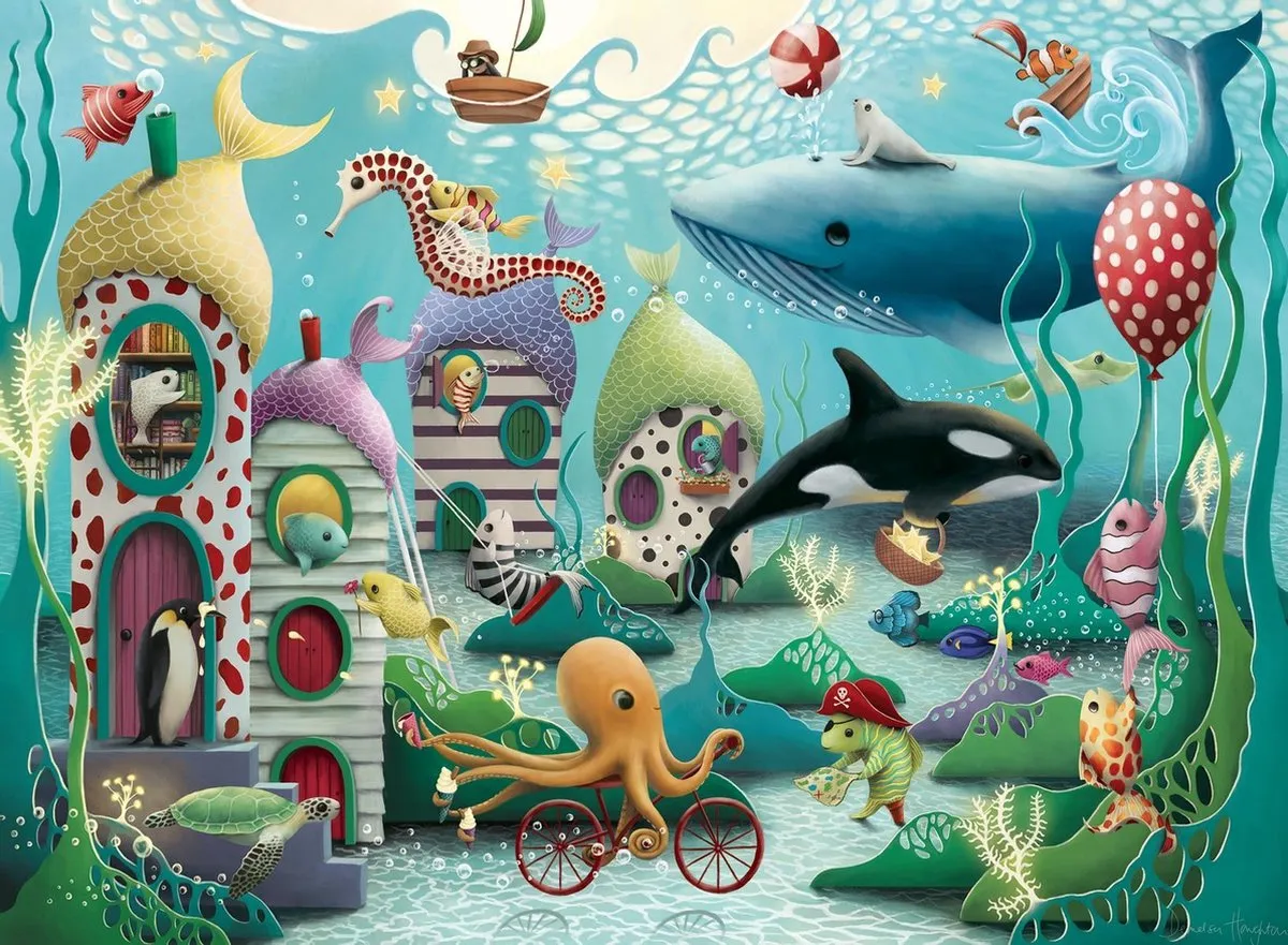 Ravensburger Magische Onderwaterwereld Legpuzzel 100 Stuks - 129720