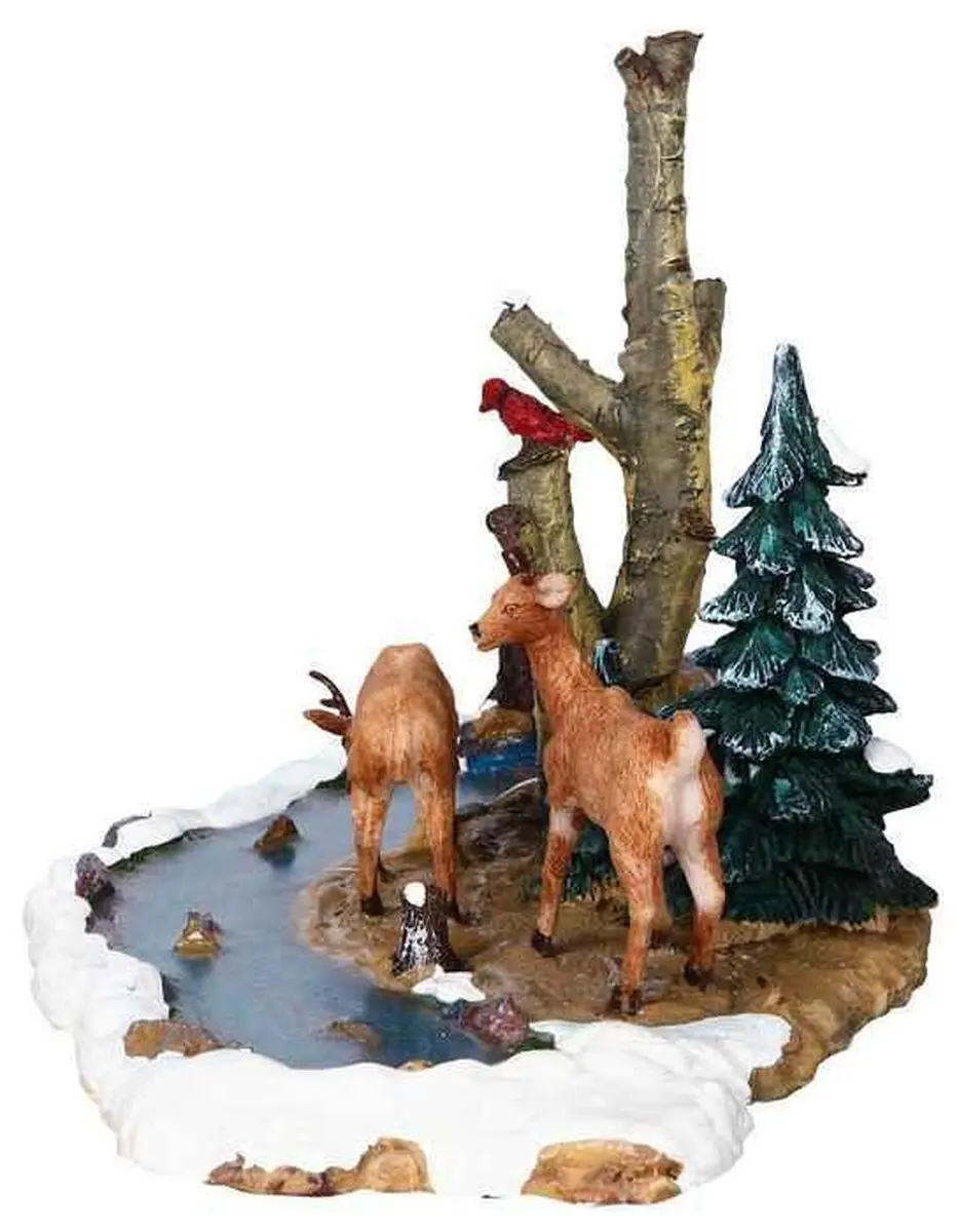 Lemax Feeding Deer Set - 3 Stuks - Bruin