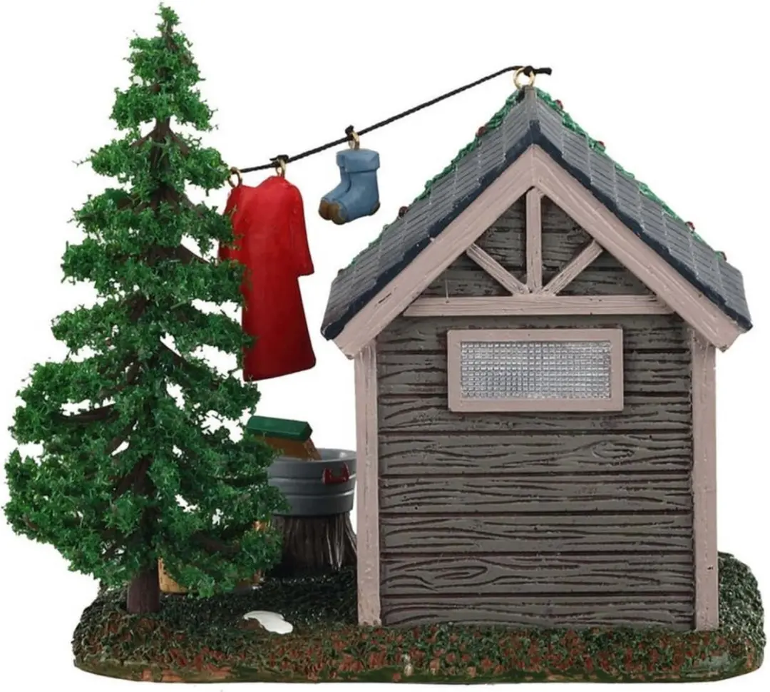 Lemax Rustic Washhouse Kersthuisje - Neutraal