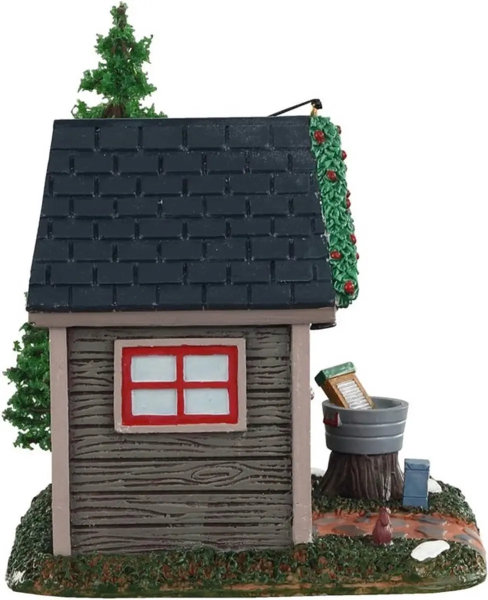 Lemax Rustic Washhouse Kersthuisje - Neutraal