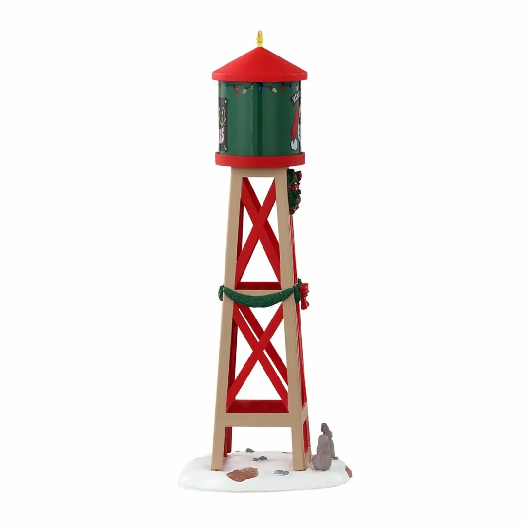 Lemax Rustic Water Tower Kersthuisje - Neutraal