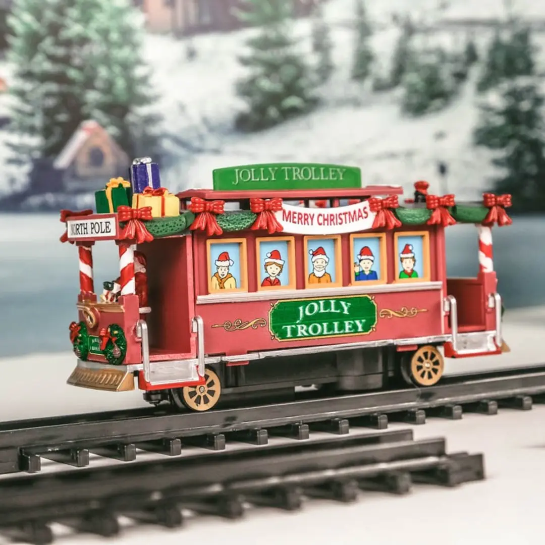 Lemax Jolly Trolley Kersthuisjes & Kerstdorpen - 4.5V