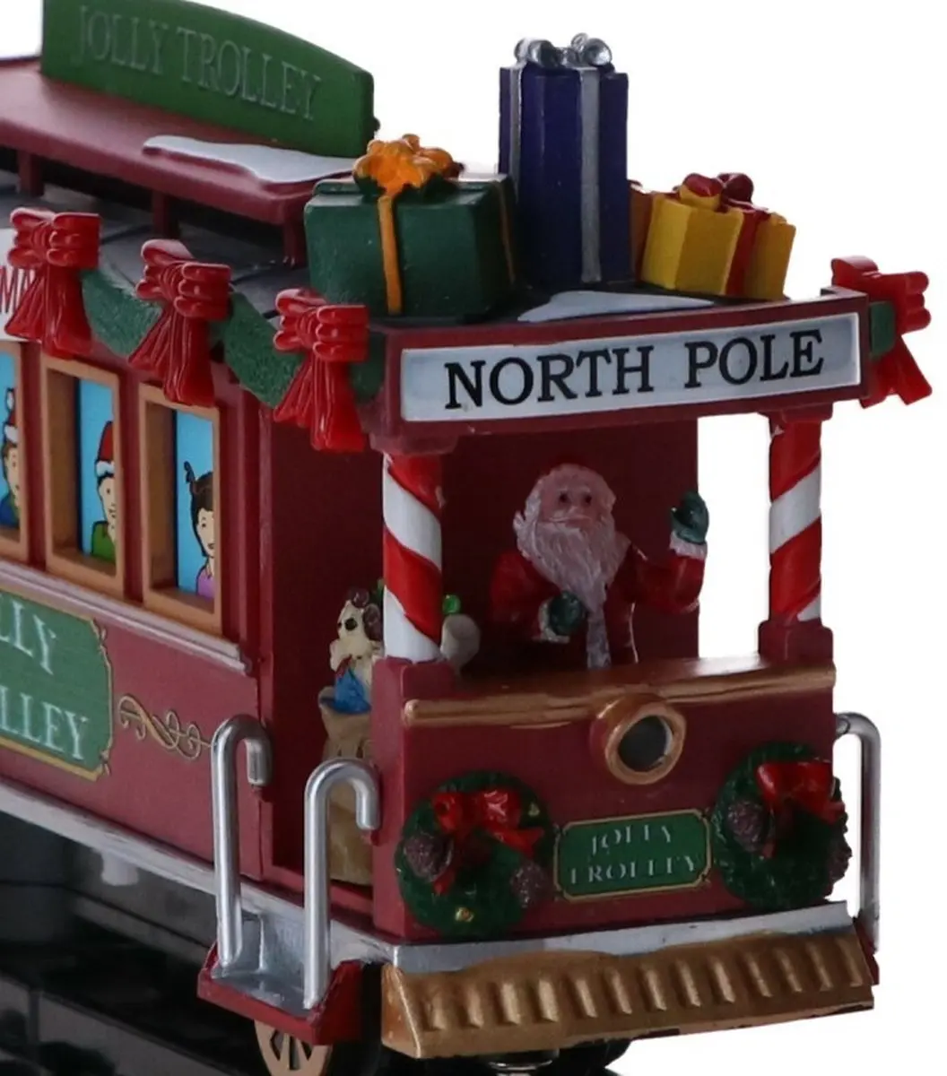Lemax Jolly Trolley Kersthuisjes & Kerstdorpen - 4.5V - afbeelding 6 van 6