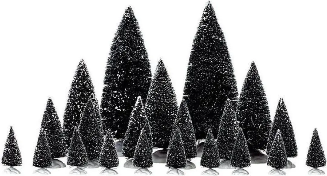 Lemax Miniatuur Kerstbomen Set