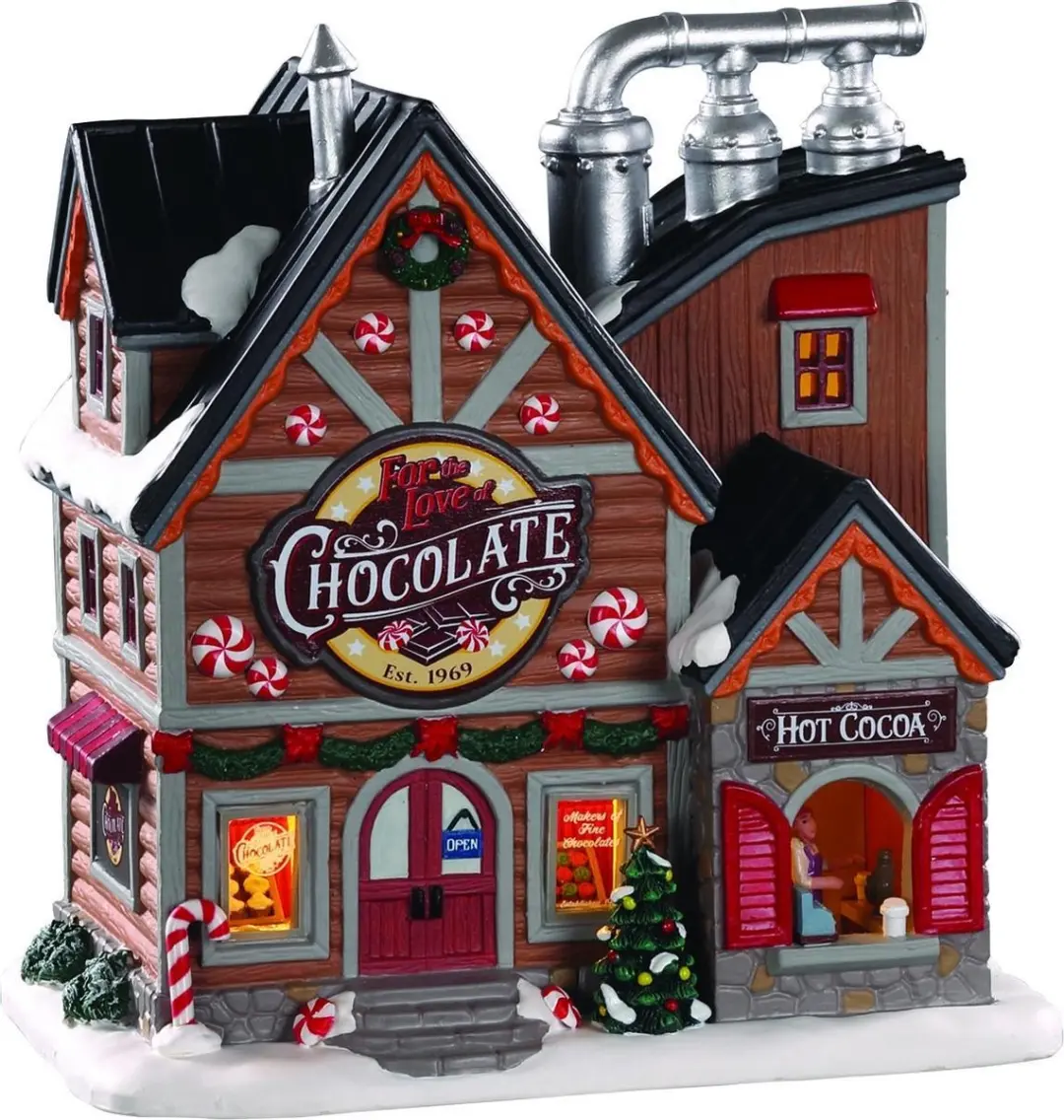 Lemax For The Love Of Chocolate Shop Kersthuisjes & Kerstdorpen